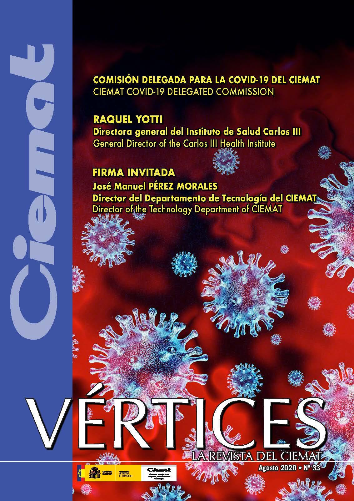 Imagen de portada revista Vértices del CIEMAT