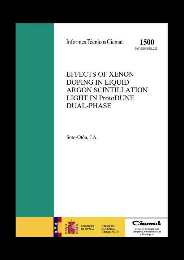 portada Effects of Xenon doping in liquid argon scintillation light in protoDUNE dual-phase