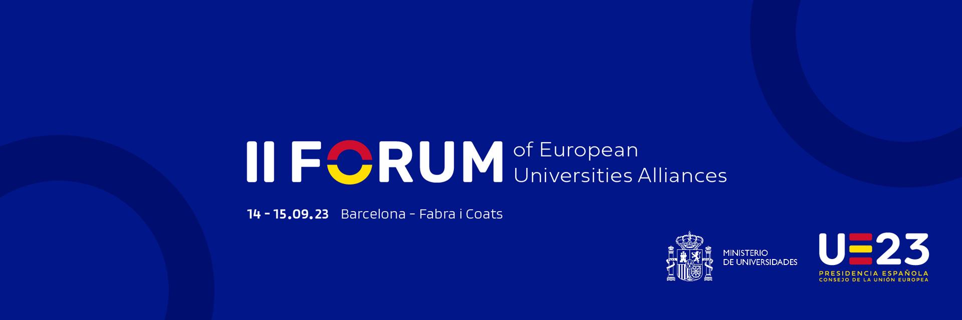 II Foro de Alianzas de Universidades Europeas