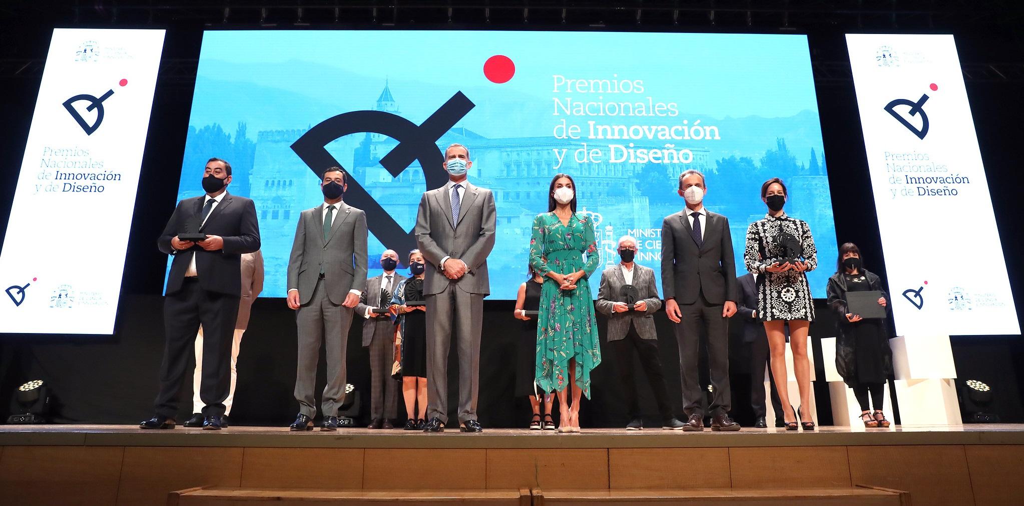 Acto de entrega de los Premios Nacionales de Innovación y de Diseño 2020