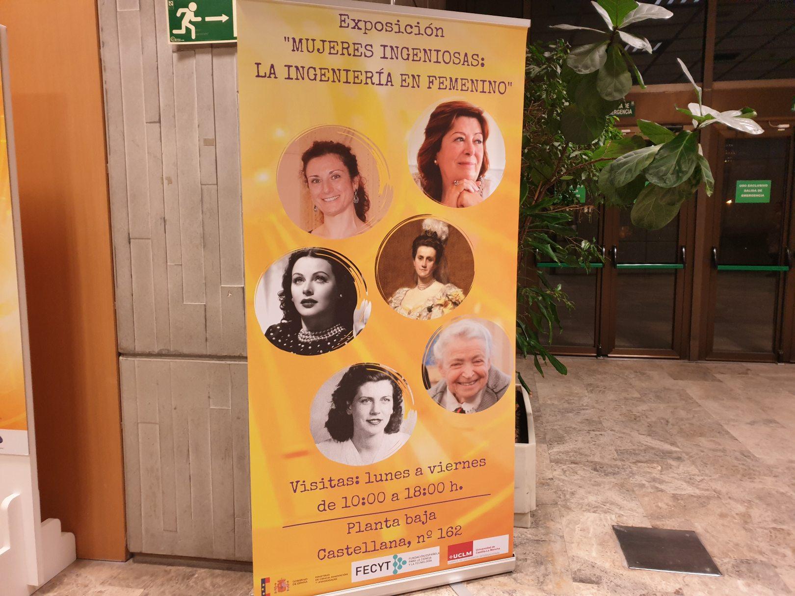 Exposición "Mujeres ingeniosas: la ingeniería en femenino"