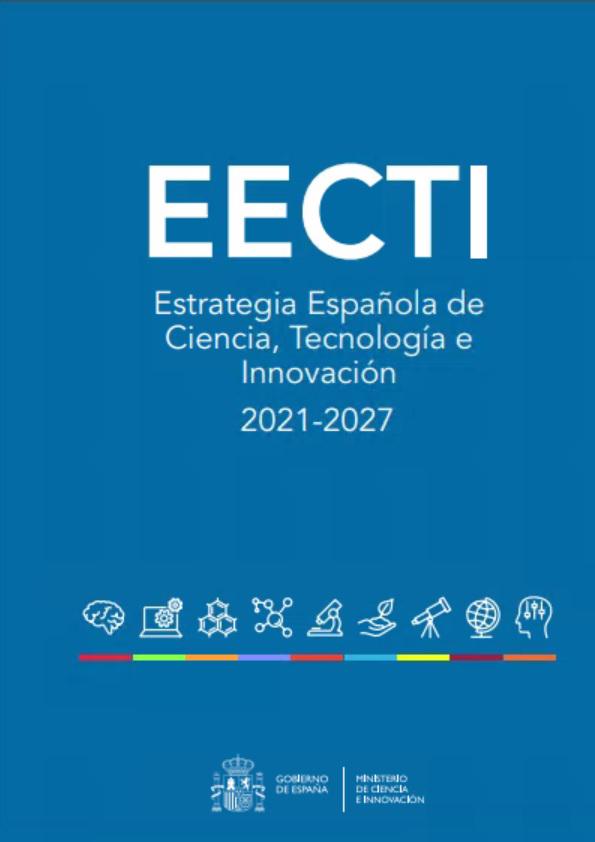 Portada publicación EECTI Estrategia Española de Ciencia, Tecnología e Innovación 2021-2027