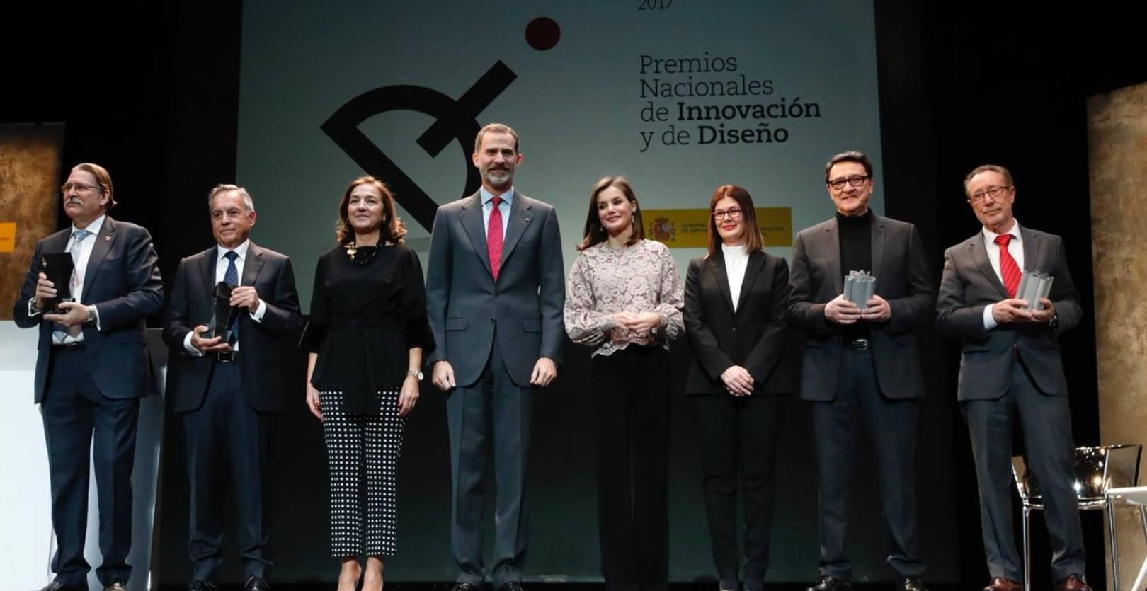 Los Reyes entregan los Premios Nacionales de Innovación y de Diseño 2017