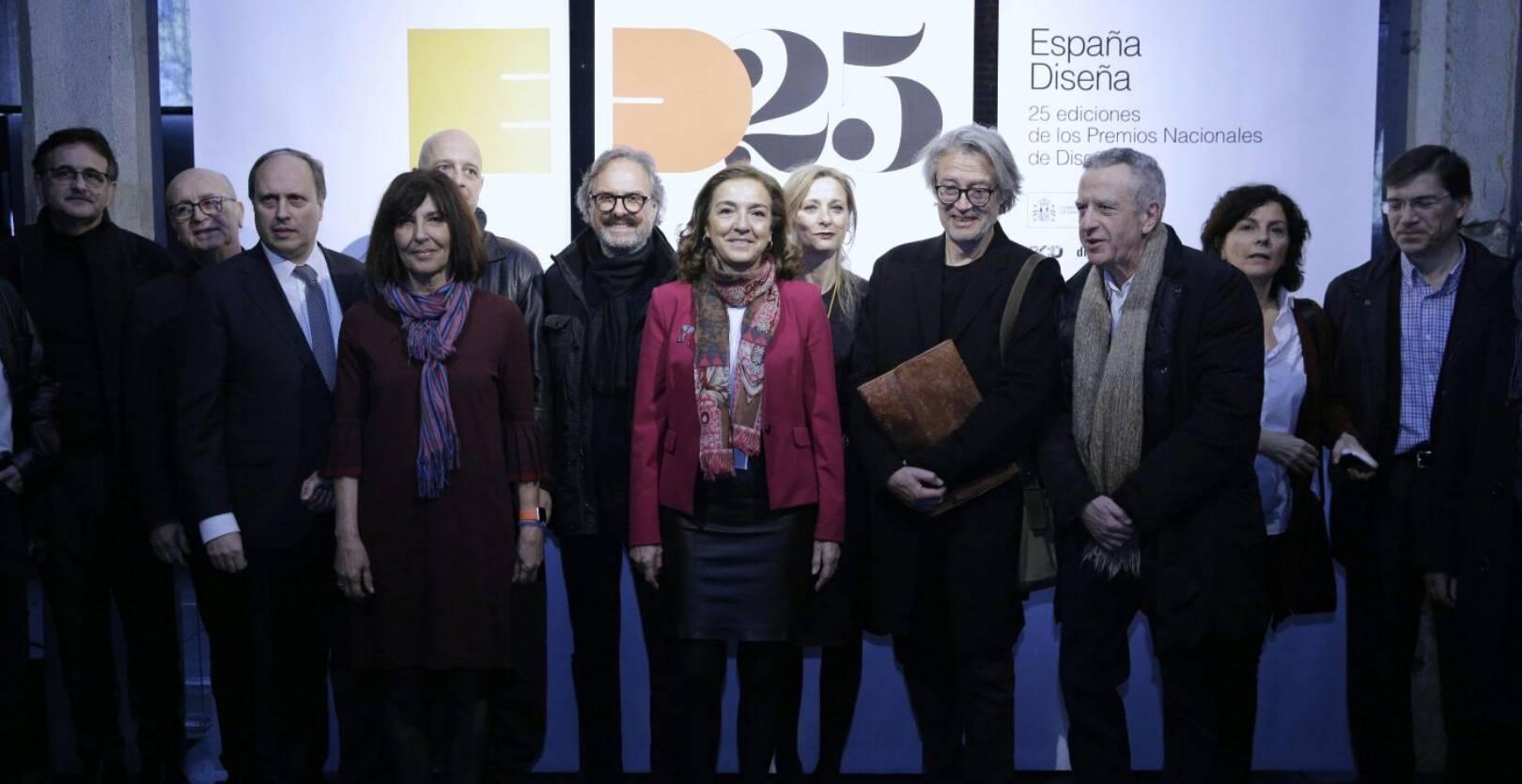 Inaugurada la exposición que conmemora las 25 ediciones de los Premios Nacionales de Diseño