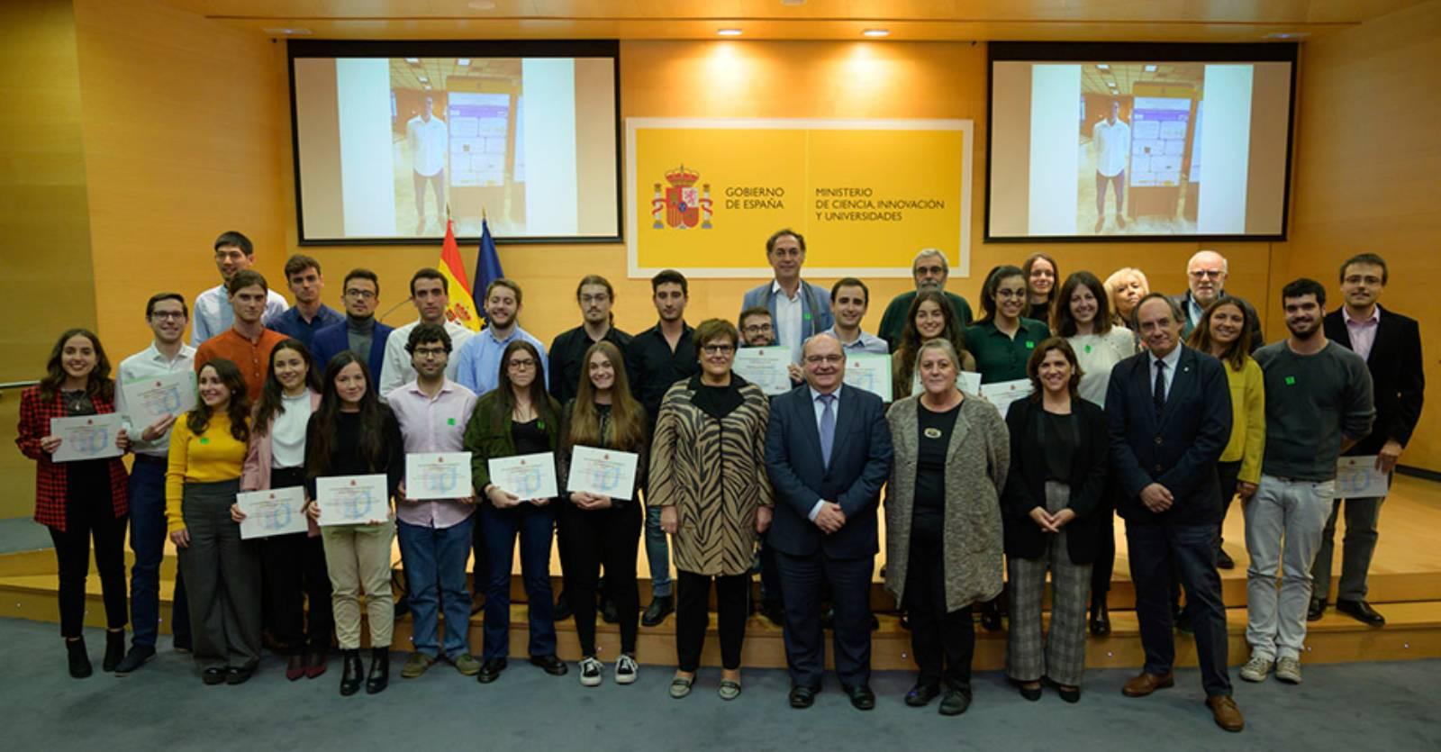El Ministerio de Ciencia e Innovación entrega los premios del XVIII Certamen Universitario Arquímedes para la investigación científica