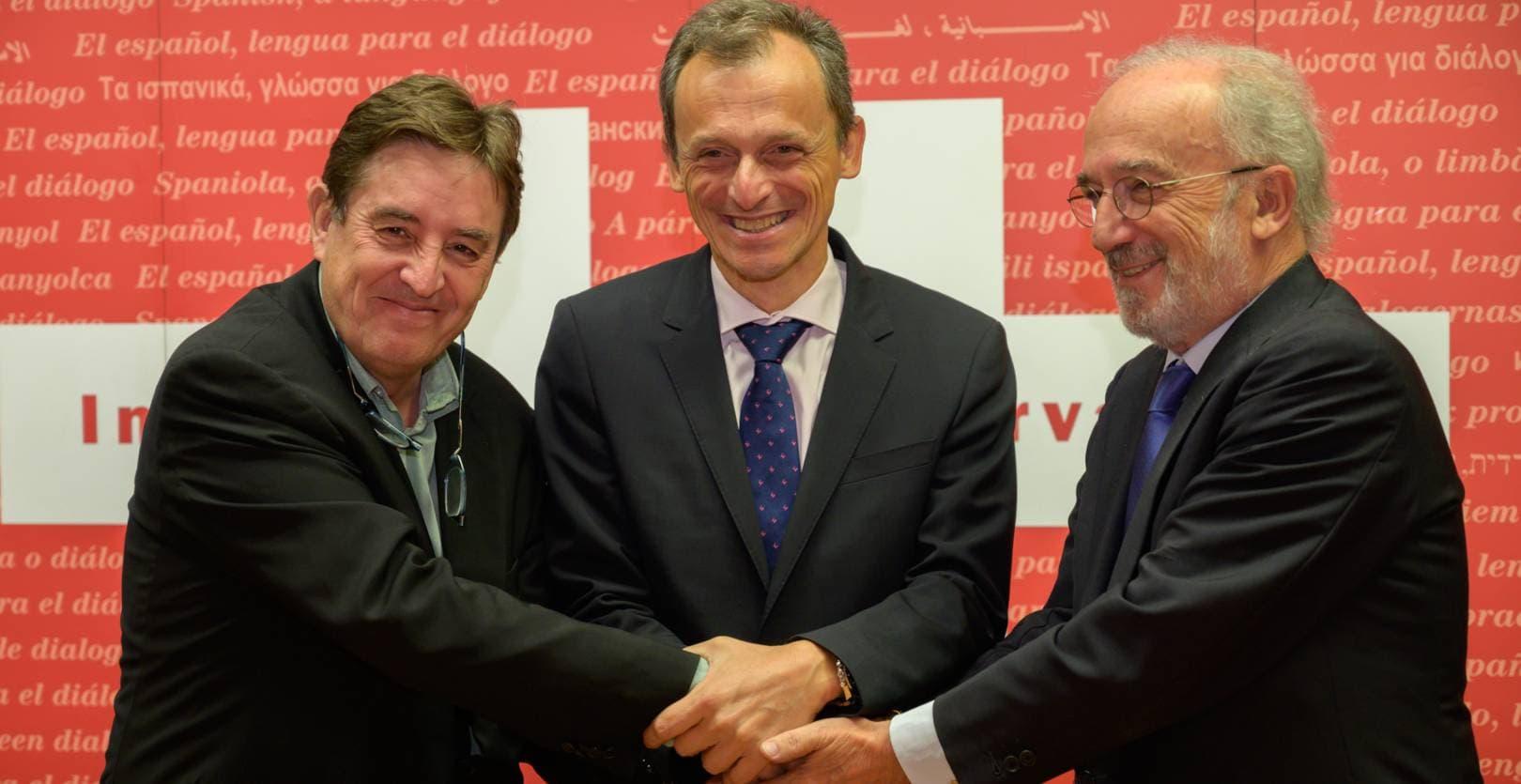 Pedro Duque y García Montero fomentarán el español en la ciencia y la tecnología