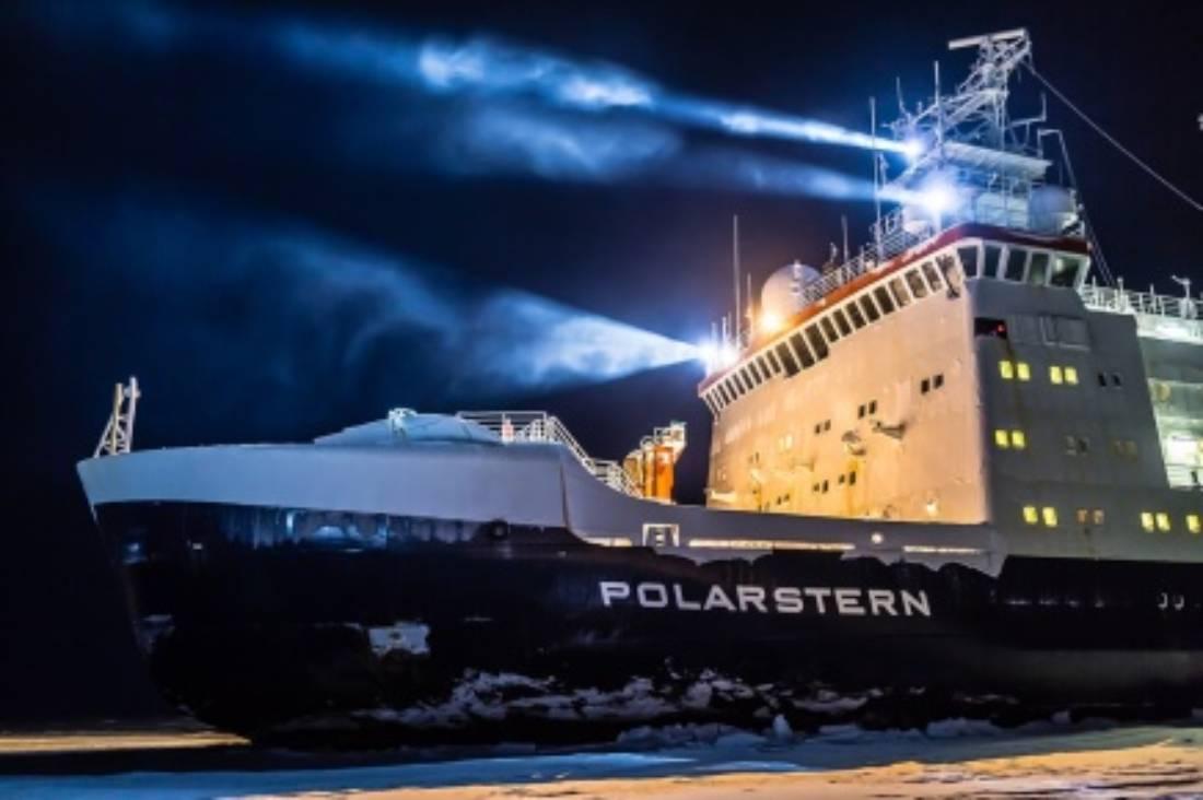 Crédito: ALFRED-WEGENER-INSTITUT / STEFAN HENDRIKS Rompehielos alemán Polarster