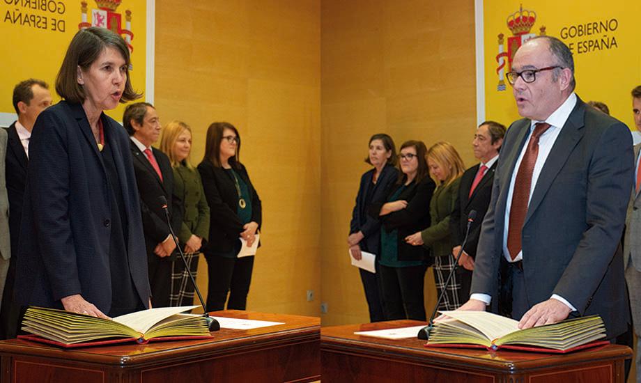 Toma de posesión de la rectora de la UIMP y del director de la AEI
