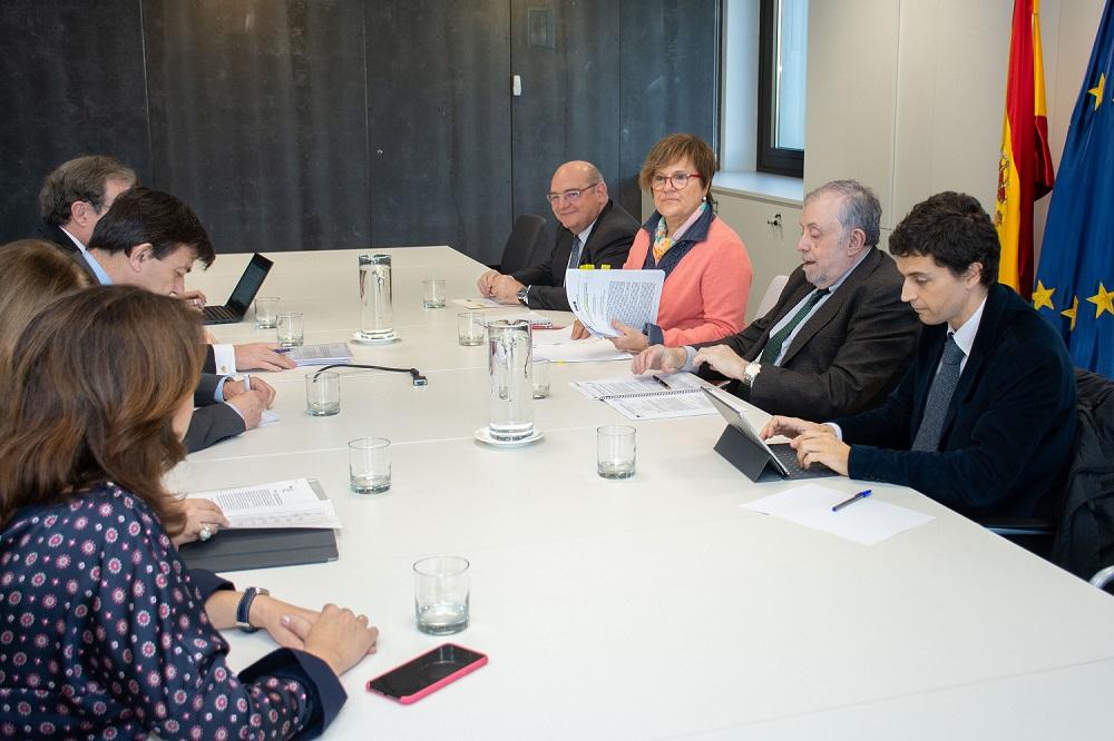 Reunión ministerio sobre prácticas académicas