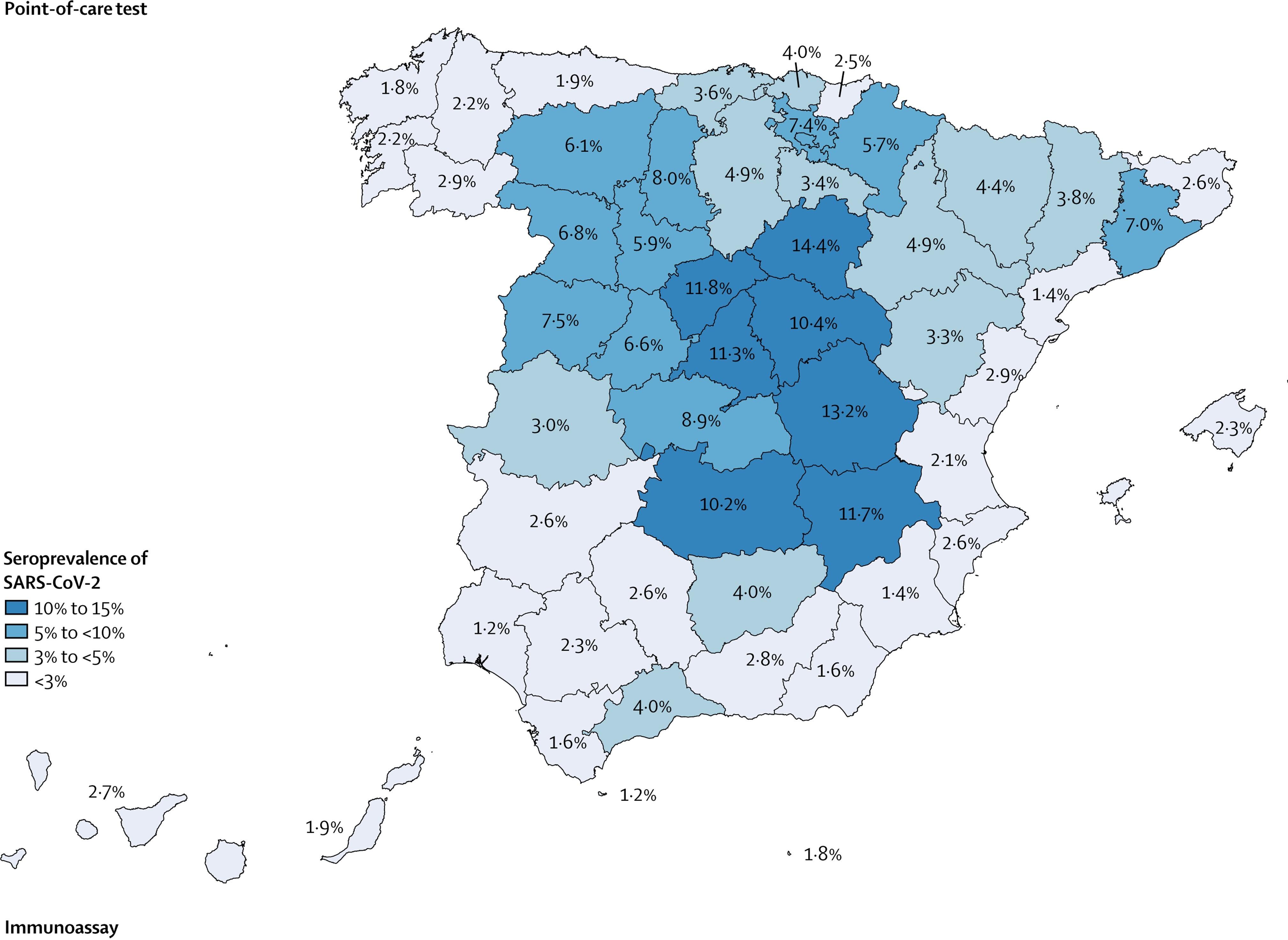 Mapa de la segunda ronda ENE-COVID