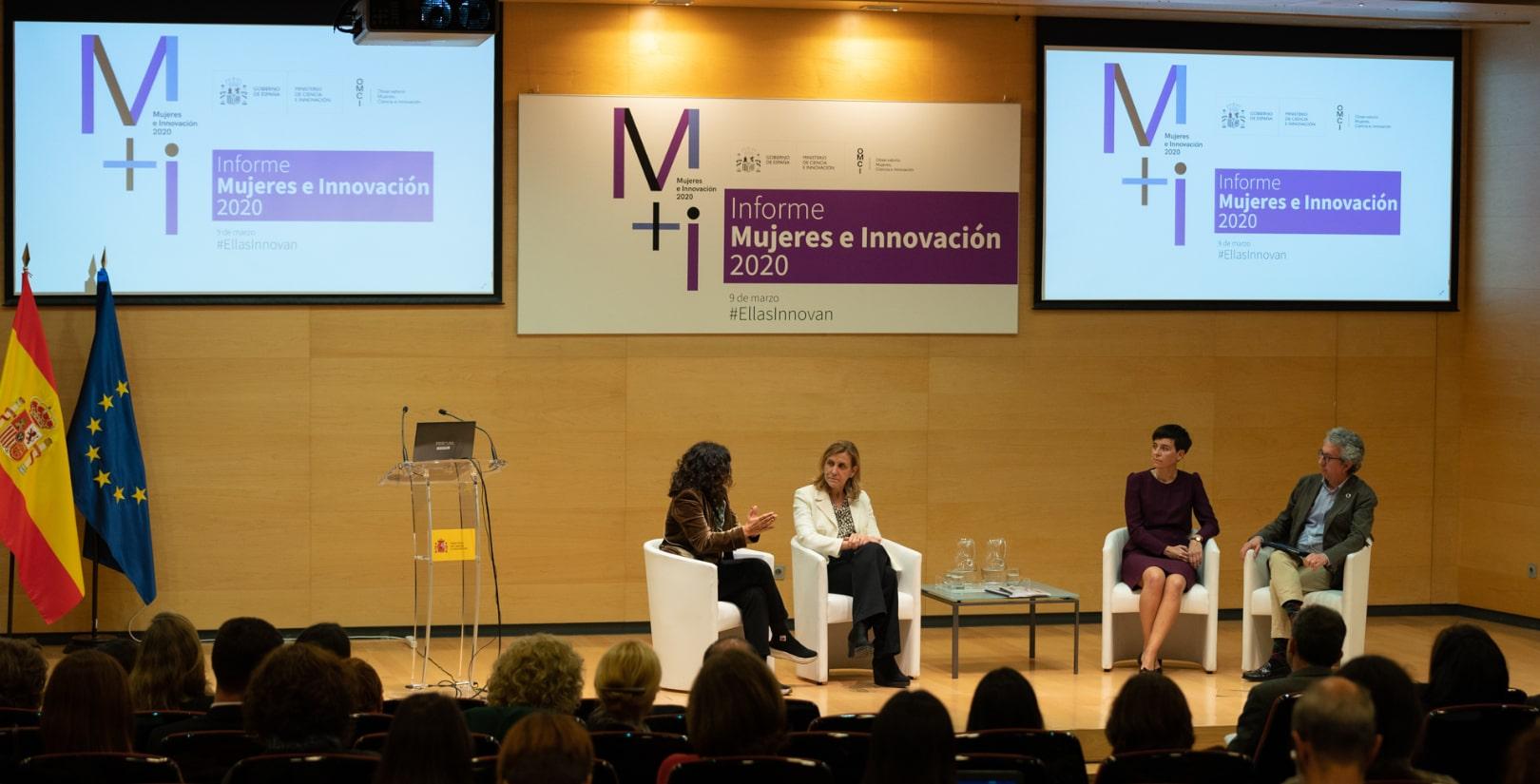 El primer informe ‘Mujeres e Innovación’ apuesta por profundizar en el estudio de las desigualdades para atajar la brecha de género El primer informe ‘Mujeres e Innovación’ apuesta por profundizar en el estudio de las desigualdades para atajar la brecha de género