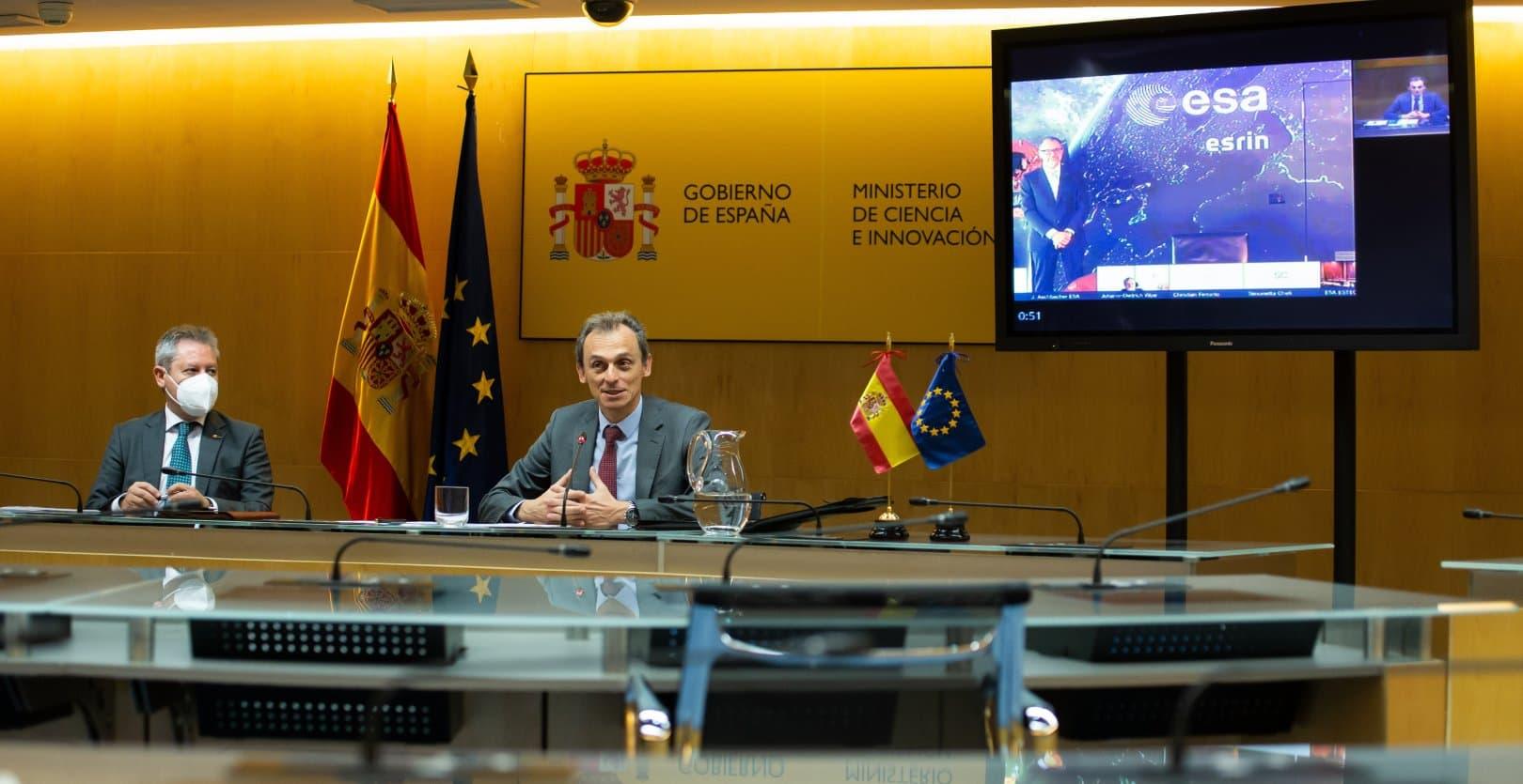 Firma contrato Airbus y ESA