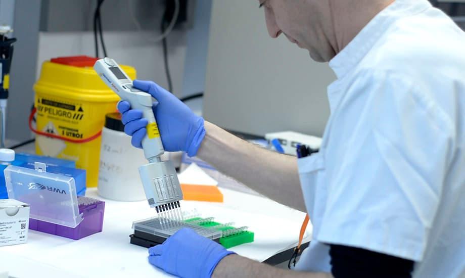 Imagen de un investigador