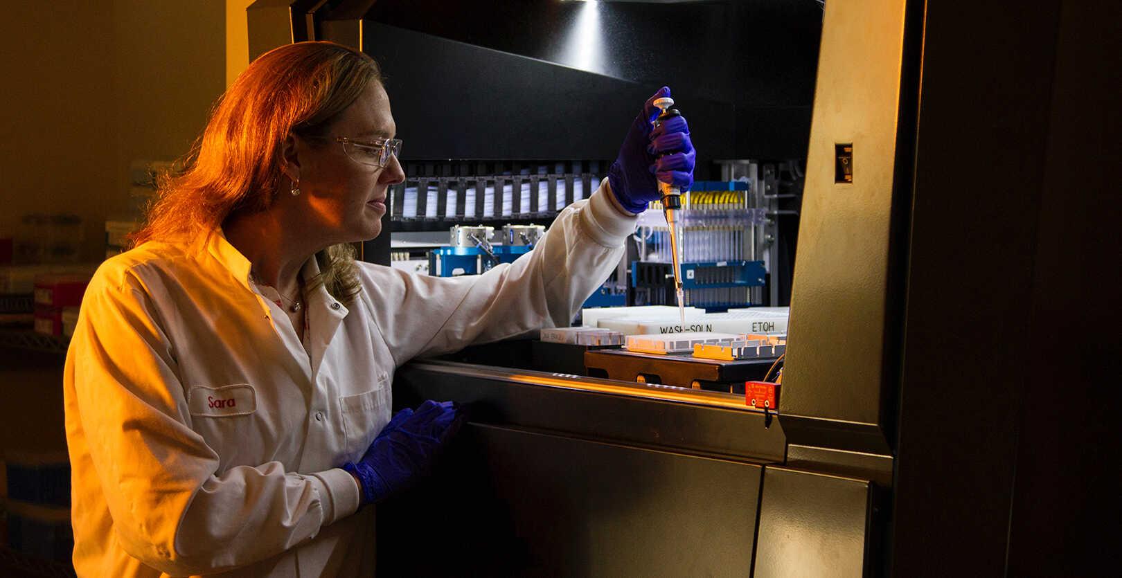 Imagen recurso de una investigadora