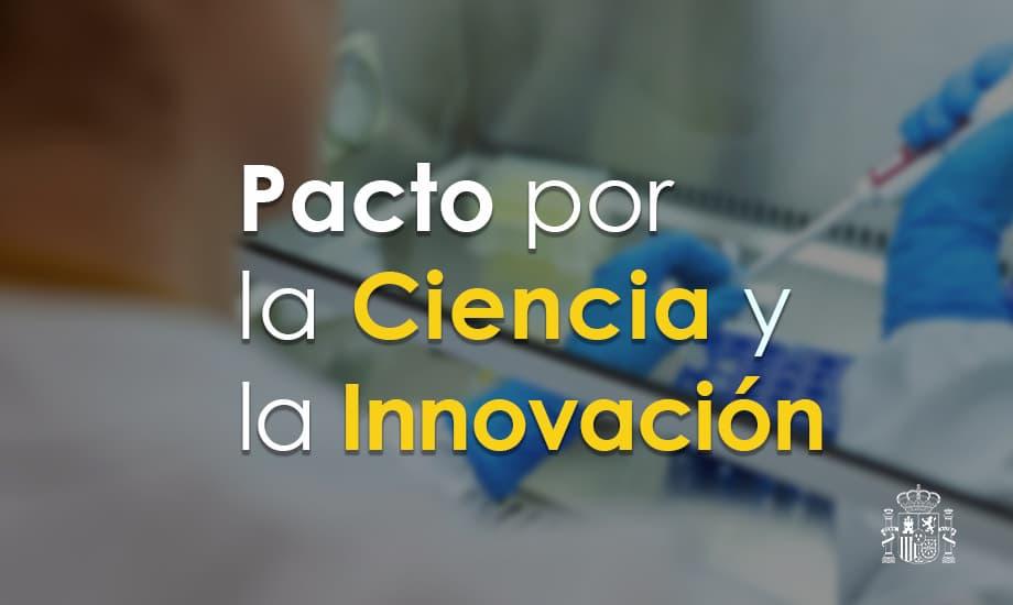 Carátula Pacto por la Ciencia y la Innovació