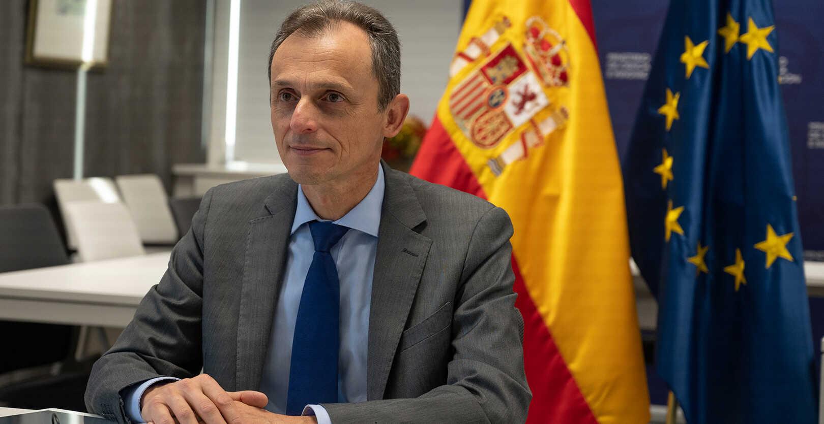 Pedro Duque en la reunión Estrategia Iberoamericana de Innovación