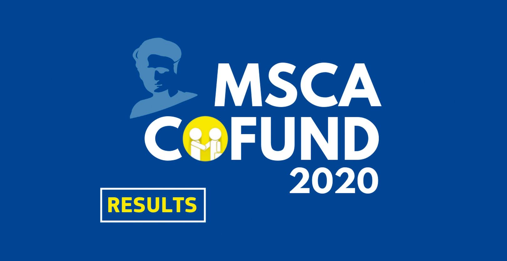 Logo de la convocatoria COFUND de las Acciones Marie Sklodowska Curie (MSCA)