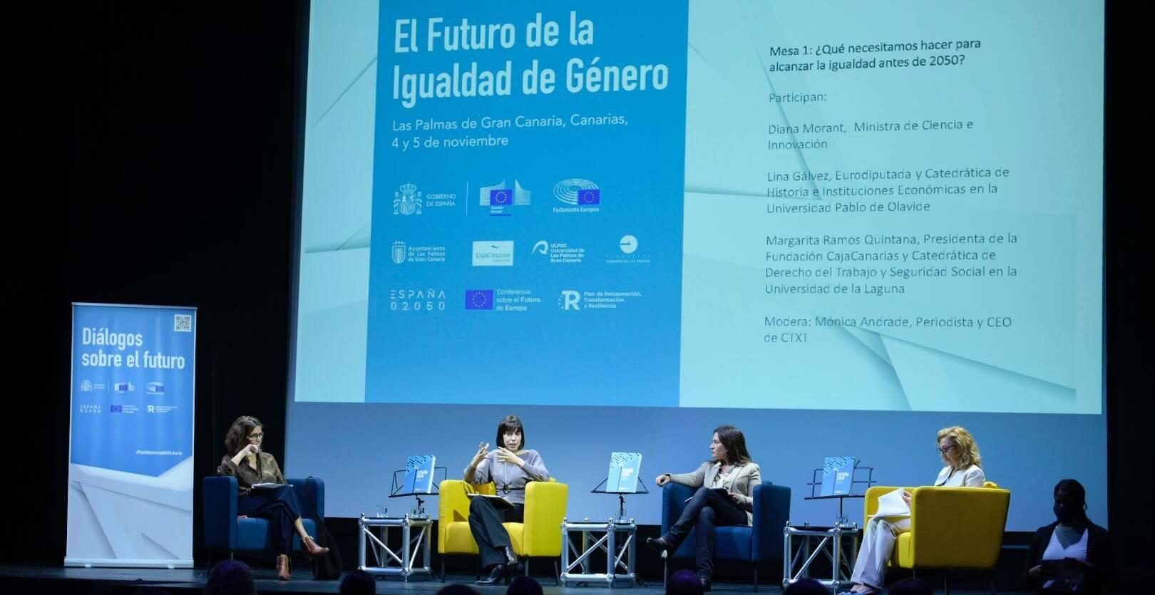 La ministra Diana Morant anuncia que la reforma de la Ley de Ciencia reforzará la igualdad de género