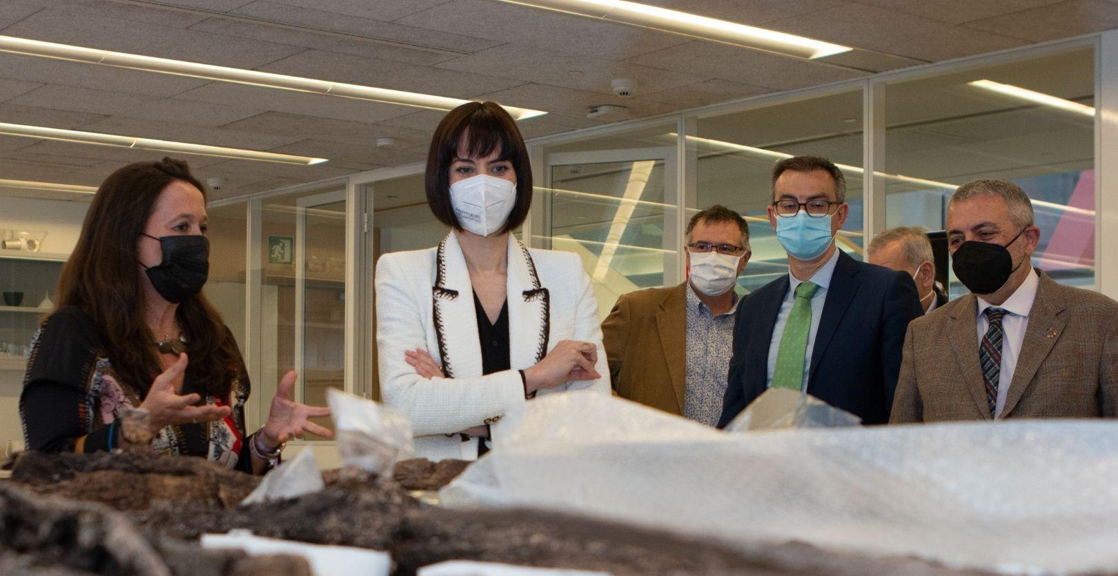 Diana Morant visita el Centro Nacional de Investigación sobre la Evolución Humana Diana Morant visita el Centro Nacional de Investigación sobre la Evolución Humana