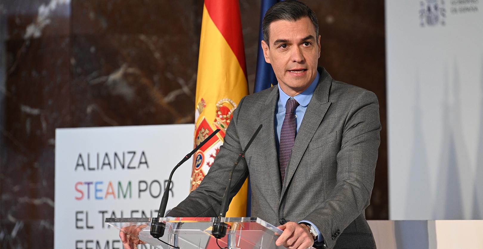 Pedro Sánchez anuncia la aprobación de una nueva Ley de Ciencia la próxima semana