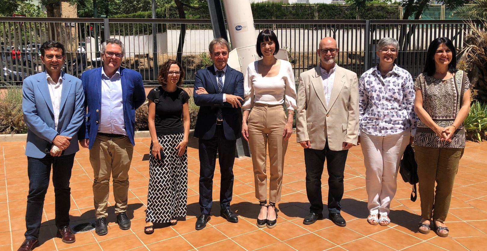 Diana Morant visita el Instituto de Astrofísica de Andalucía Diana Morant visita el Instituto de Astrofísica de Andalucía