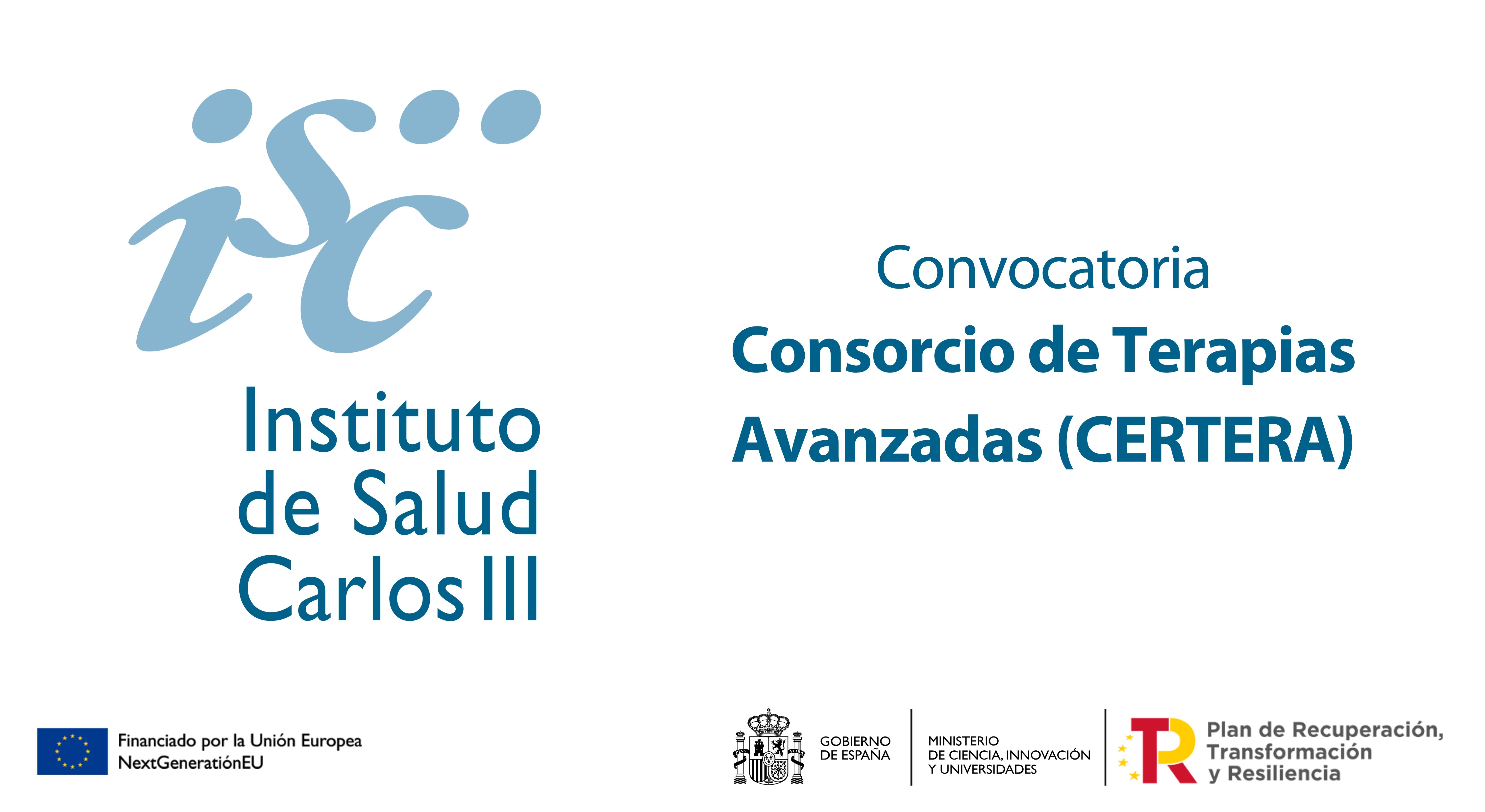El Ministerio de Ciencia, Innovación y Universidades publica la resolución de las ayudas para el consorcio CERTERA de terapias avanzadas