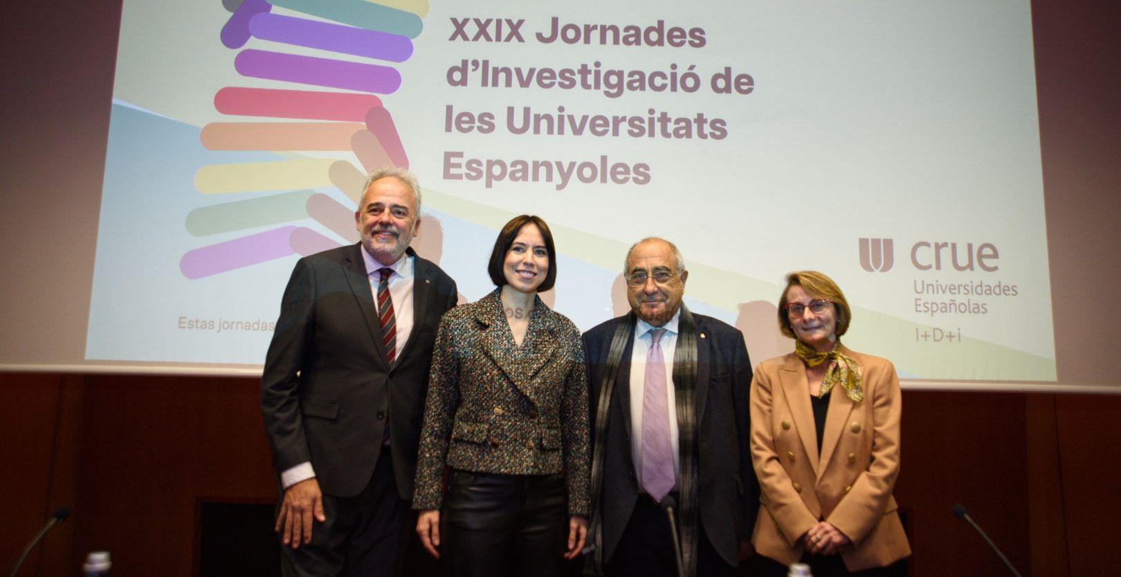 Diana Morant ofrece su colaboración a rectores y comunidades autónomas para fortalecer el sistema universitario