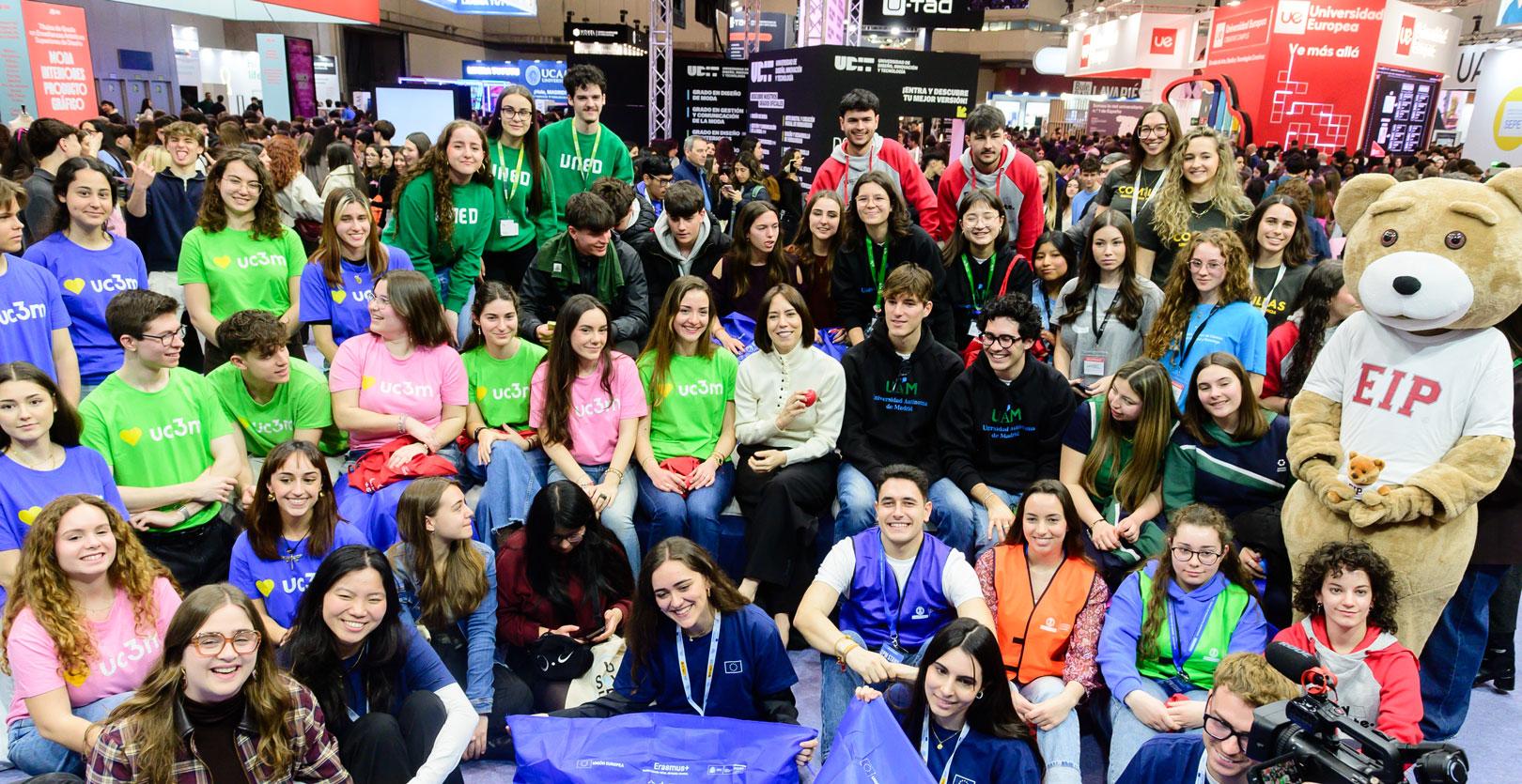 Diana Morant visita AULA 2026, el Salón Internacional del Estudiante y de la Oferta Educativa, en su primer día de apertura al público