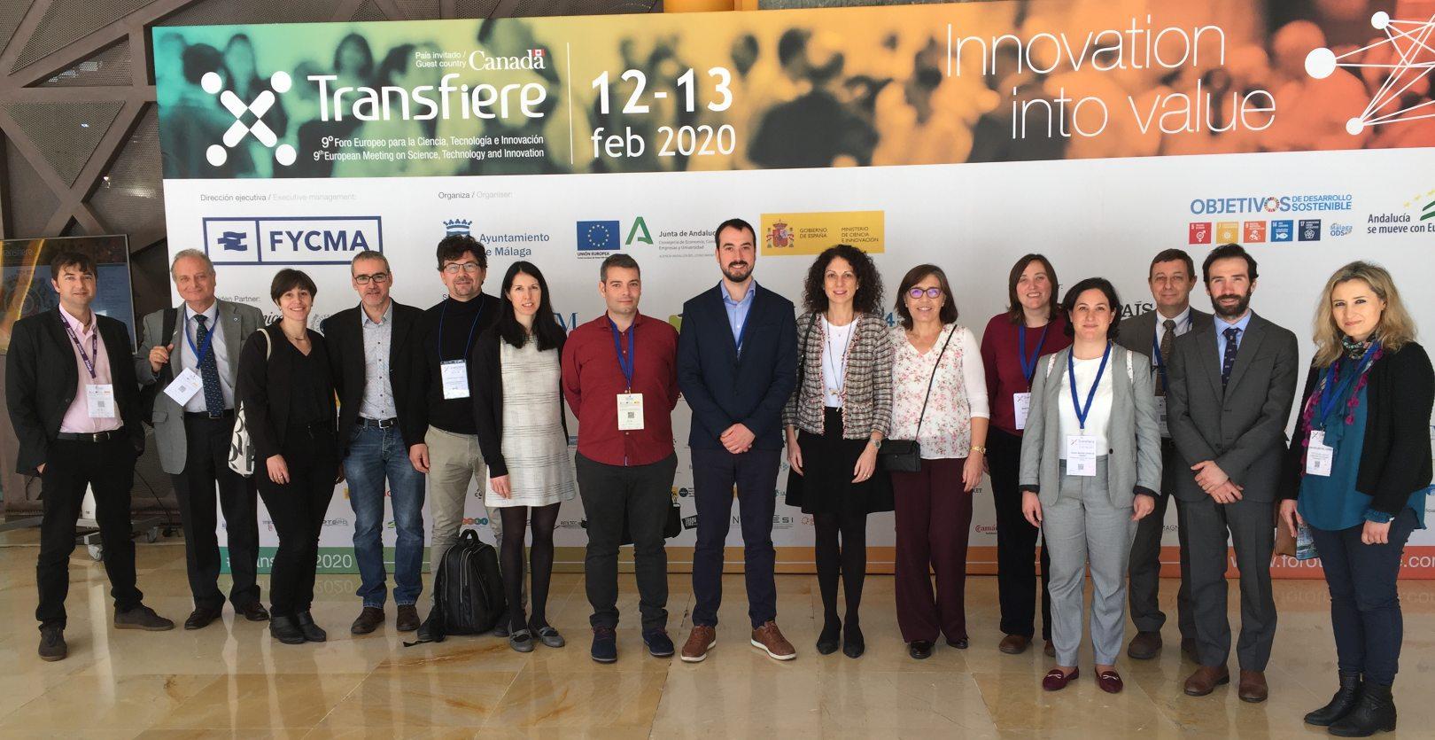 Representantes de las ICTS en Transfiere2020 Representantes de las ICTS en Transfiere2020