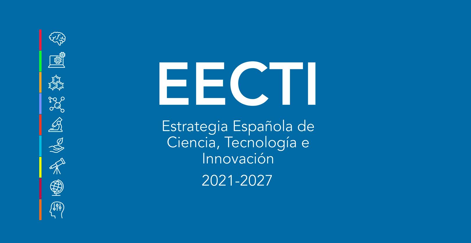 Cartel Estrategia Española de Ciencia, Tecnología e Innovación 2021-2027
