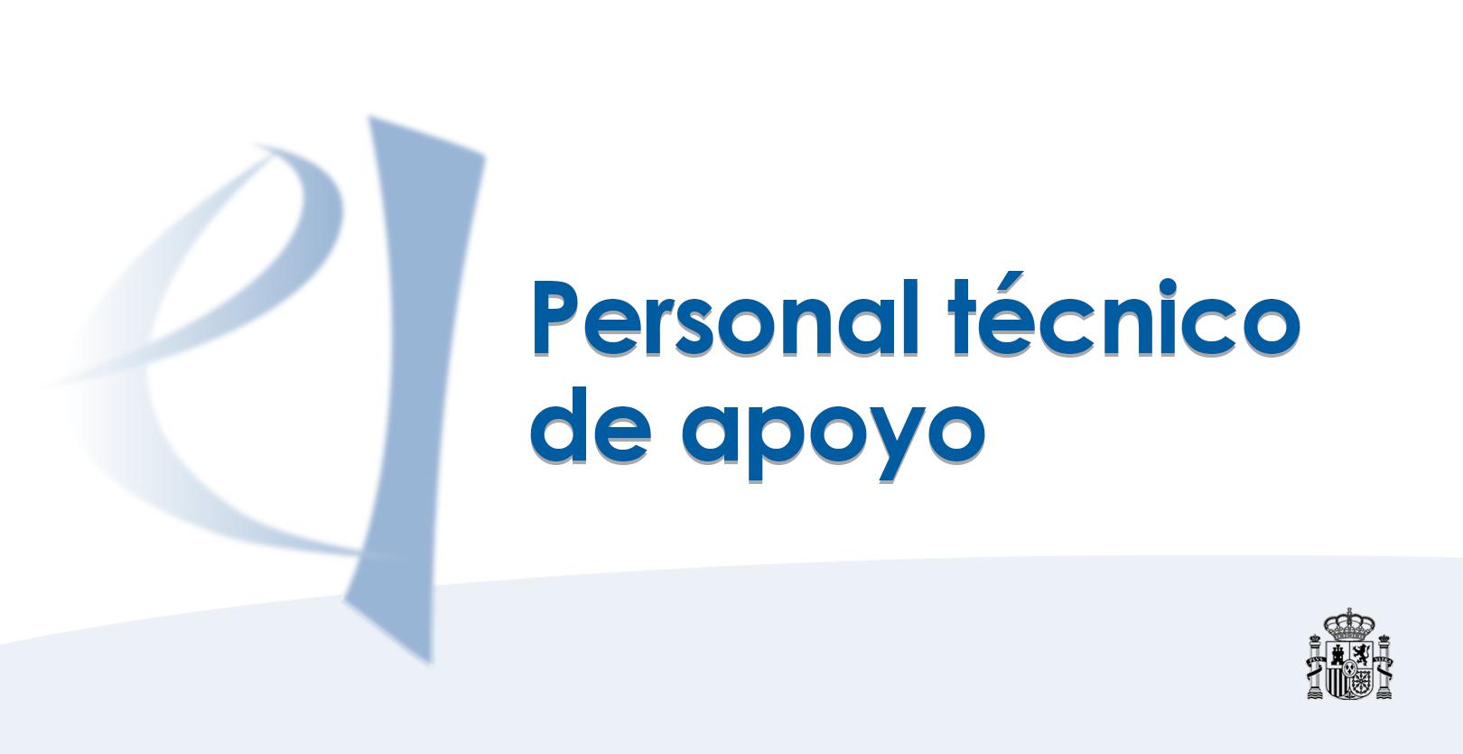 Cartel convocatoria personal técnico de apoyo de la AEI