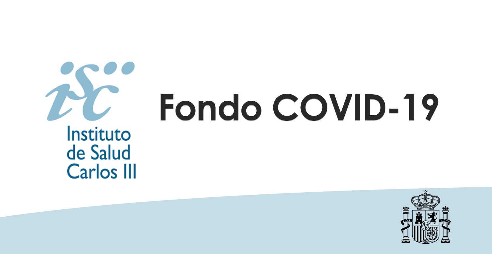 Cartela Fondo COVID-19 del Instituto de Salud Carlos III