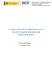 Créditos Presupuestarios I+D+I: Metodología