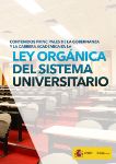 Contenidos principales de la gobernanza y la carrera académica en la LOSU