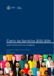 Carta de servicios del Centro de Atención a la Ciudadanía del Ministerio de Ciencia, Innovación y Universidades (Matriz)