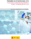 Programa de Actuación Anual 2015