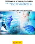 Programa de Actuación Anual 2016