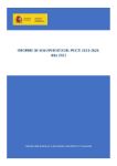 Informe de seguimiento del PEICTI. Datos 2022