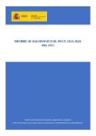 Informe de seguimiento del PEICTI. Datos 2023