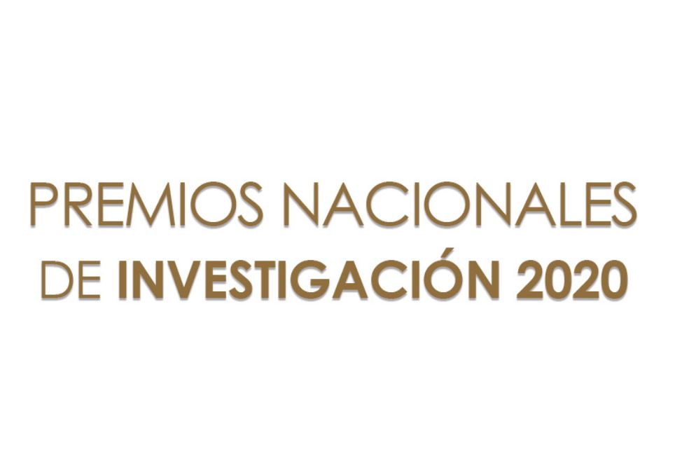 Cartel Premios Nacionales de Investigación 2020
