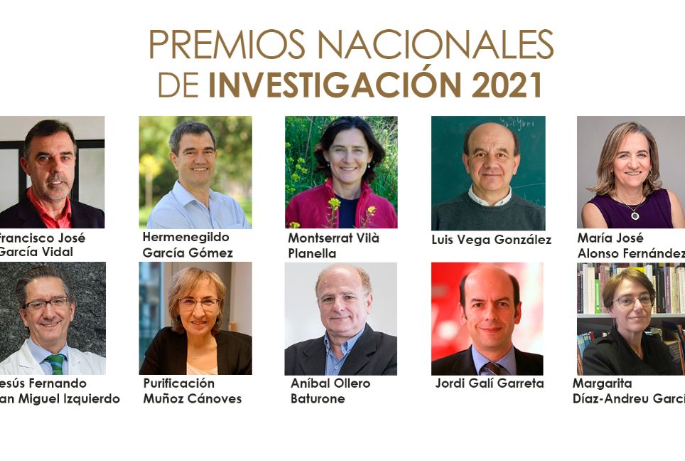 El Ministerio de Ciencia, Innovación y Universidades otorga las diez modalidades de los Premios Nacionales de Investigación 2021