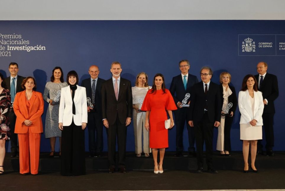 Los Reyes entregan los Premios Nacionales de Investigación 2021