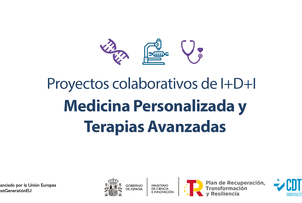 El Ministerio de Ciencia e Innovación destina 10 millones de euros para proyectos de colaboración público-privada en medicina personalizada y terapias avanzadas