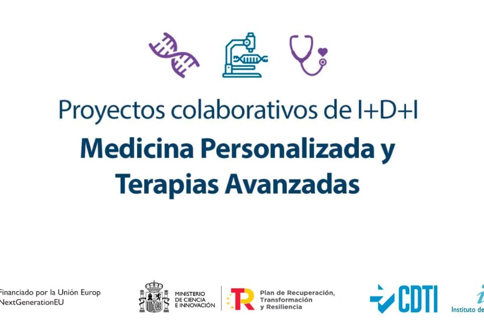 El Ministerio de Ciencia, Innovación y Universidades abre la convocatoria de expresiones de interés para proyectos de innovación en medicina personalizada y terapias avanzadas 