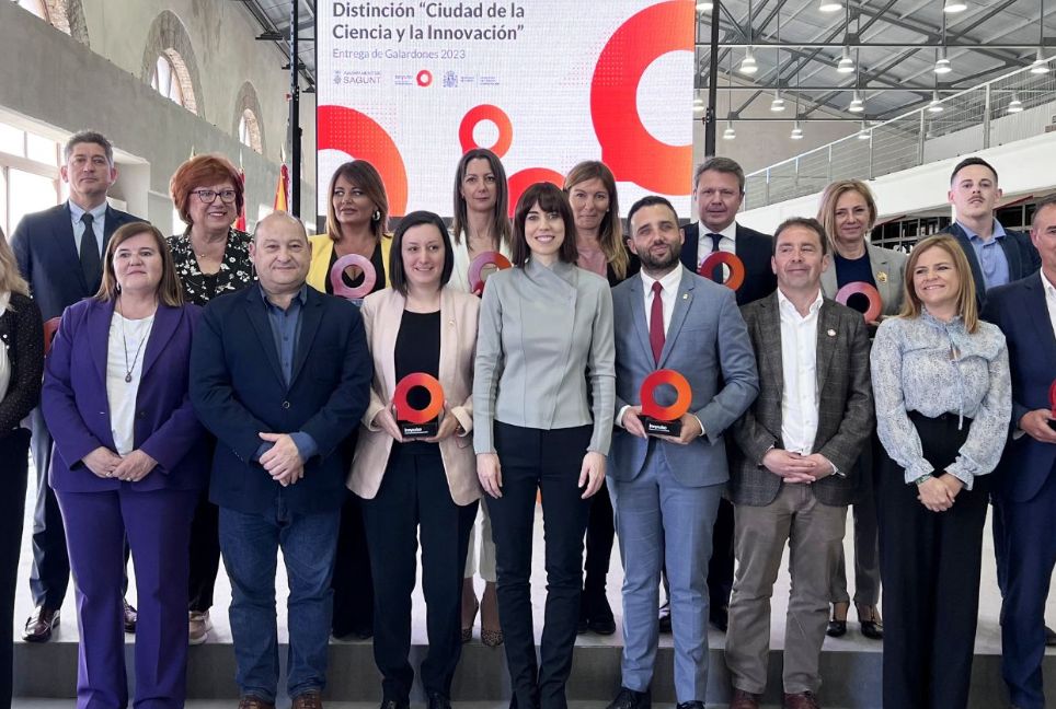 Diana Morant: “La distinción ‘Ciudad de la Ciencia y la Innovación’ reconoce a los ayuntamientos que ponen a las personas en el centro de sus políticas a través del conocimiento”