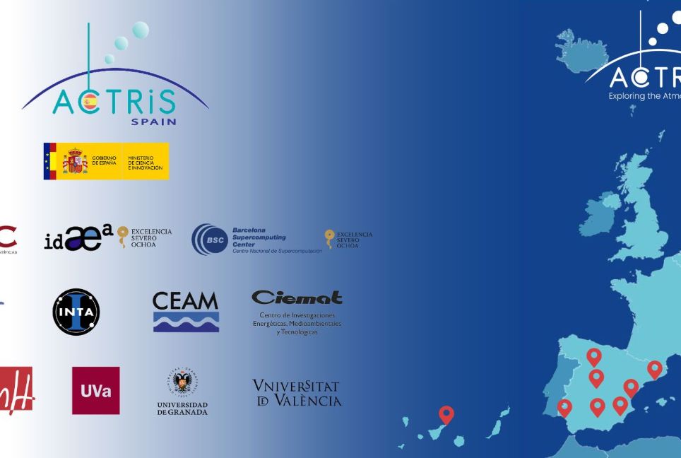 España participa en la infraestructura europea ACTRIS para la investigación atmosférica