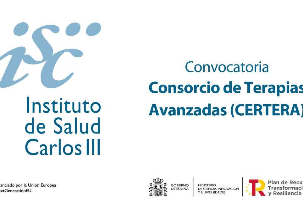 El Ministerio de Ciencia, Innovación y Universidades publica la resolución de las ayudas para el consorcio CERTERA de terapias avanzadas